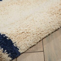 Alternative view of Nourison Brisbane BRI03 Ivory Blue Area Rug