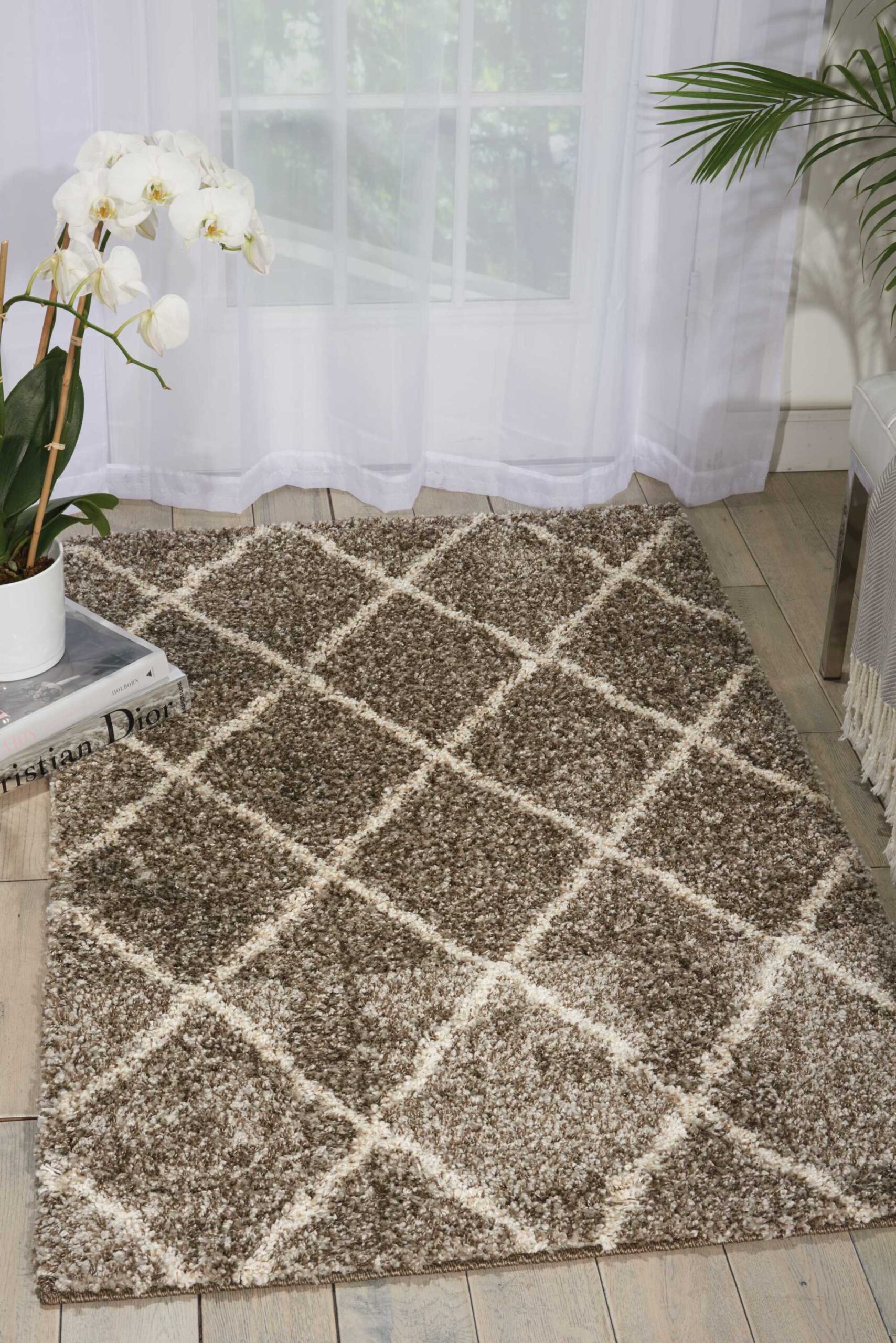 Nourison Brisbane BRI03 Stone Area Rug - Image 3