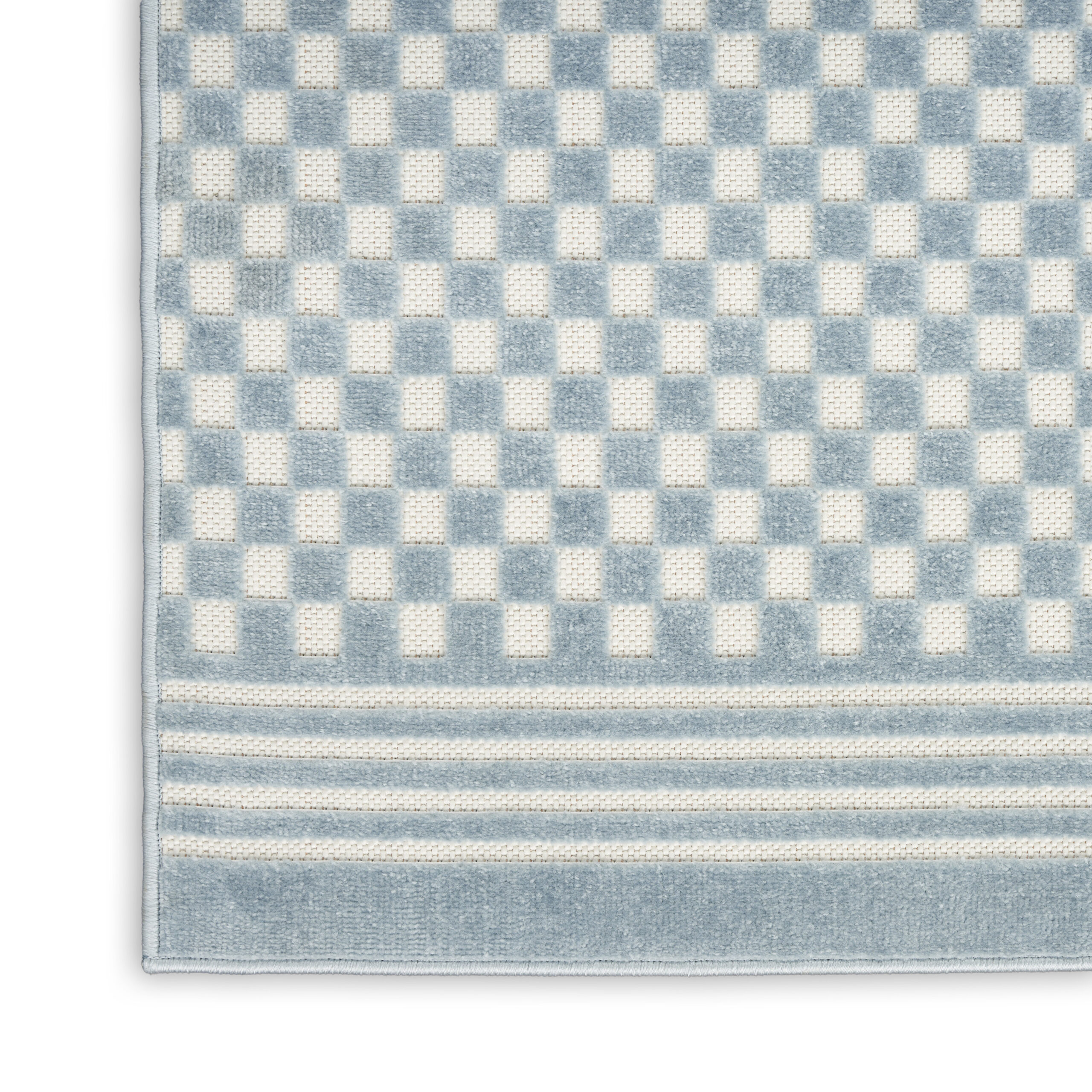 Nourison Care Free CAF02 Blue Area Rug - Image 2