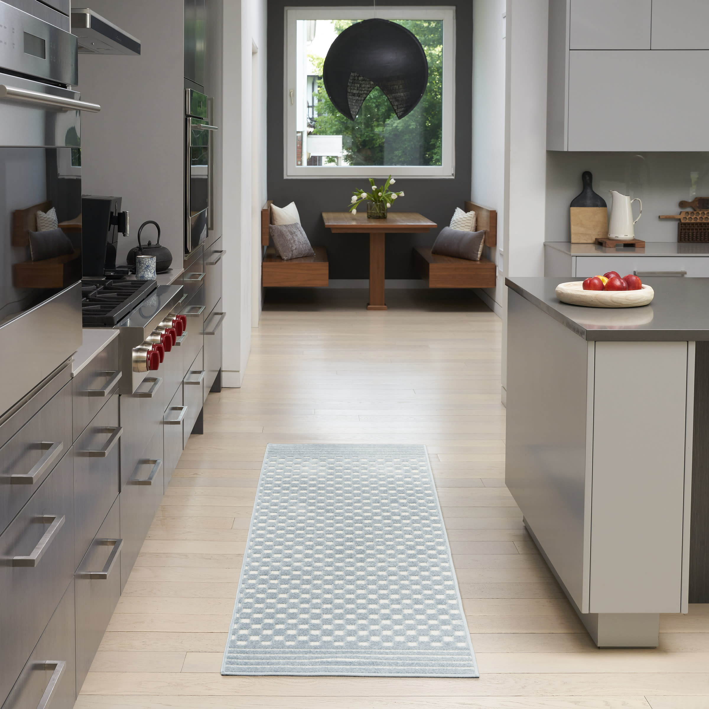 Nourison Care Free CAF02 Blue Area Rug - Image 5
