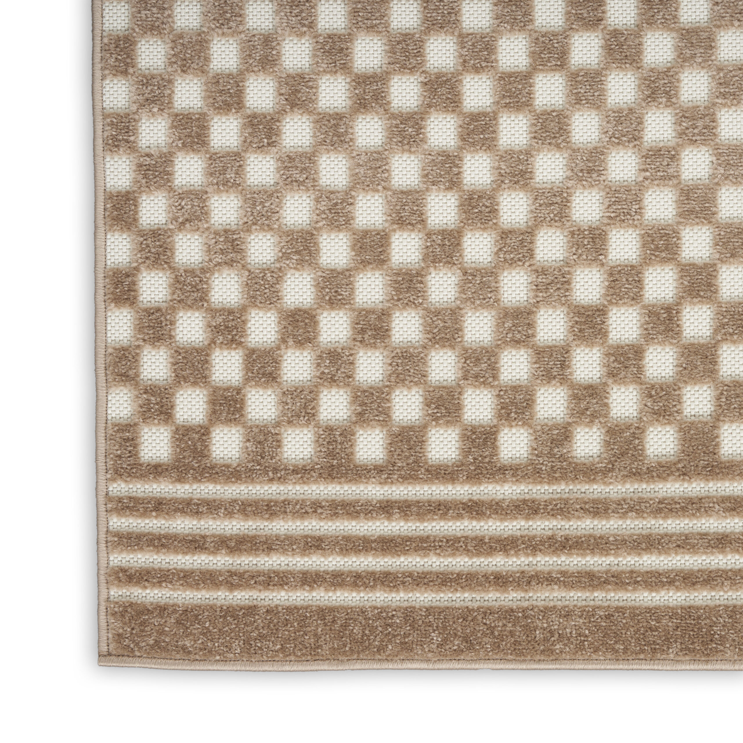 Nourison Care Free CAF02 Brown Area Rug - Image 2