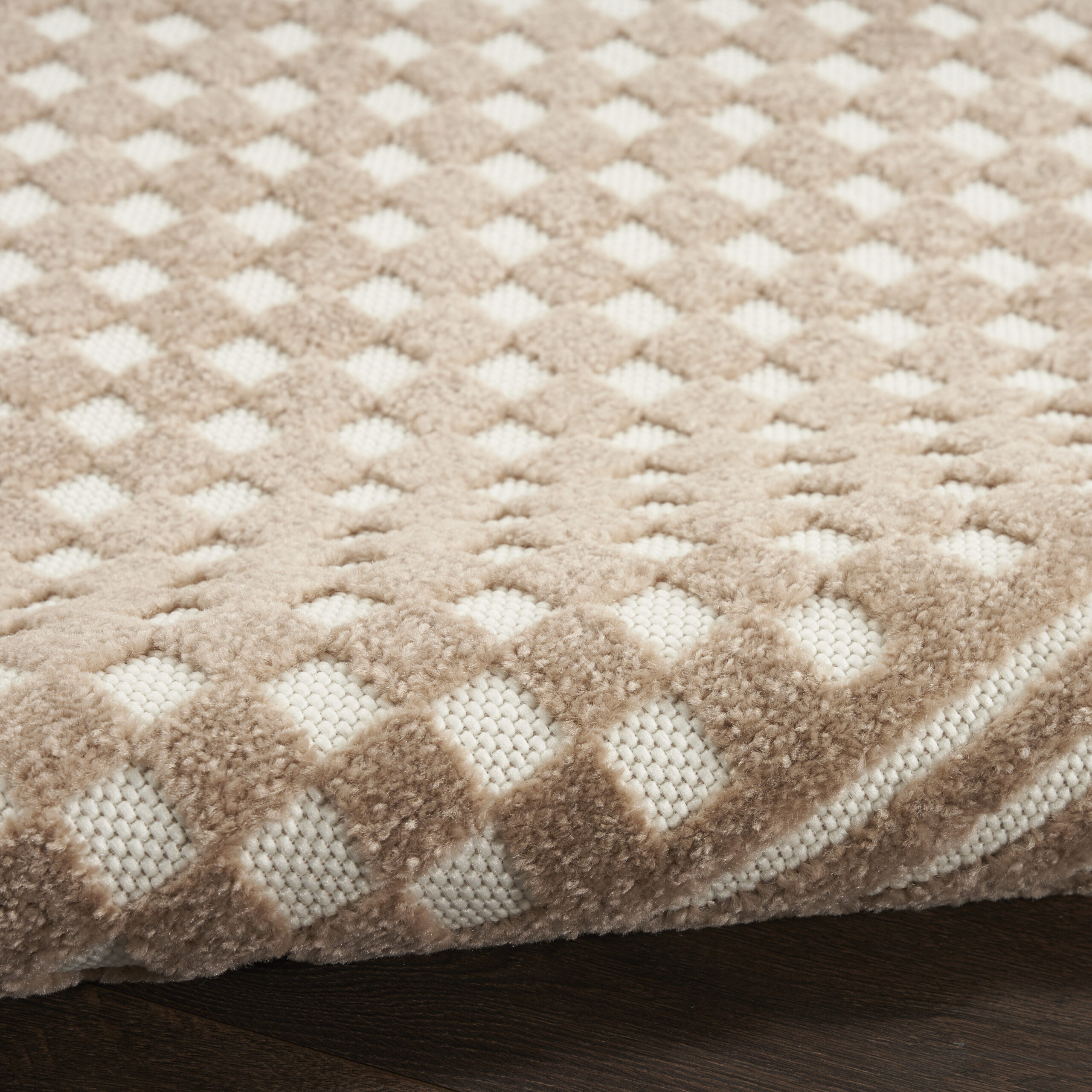 Nourison Care Free CAF02 Brown Area Rug - Image 3