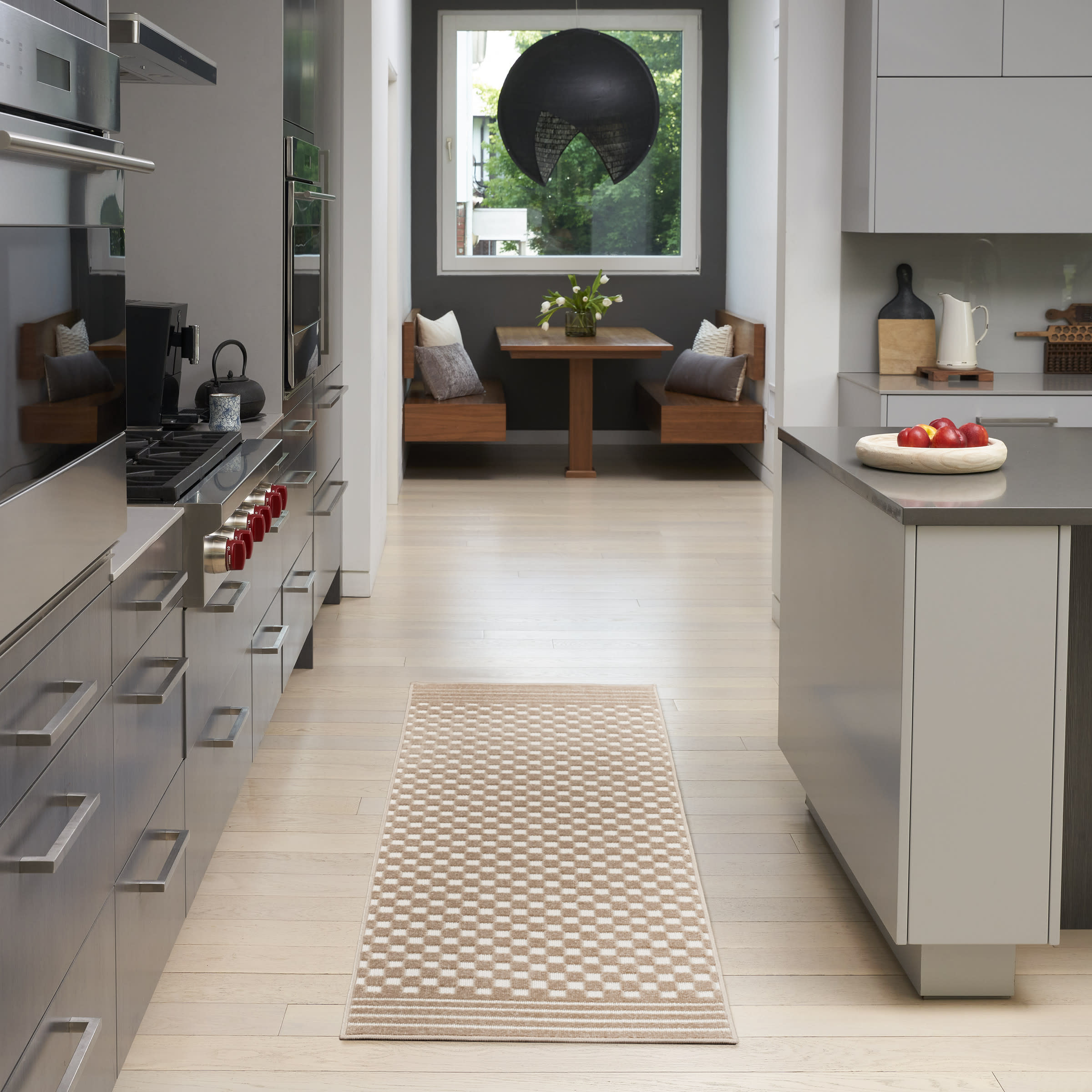 Nourison Care Free CAF02 Brown Area Rug - Image 5