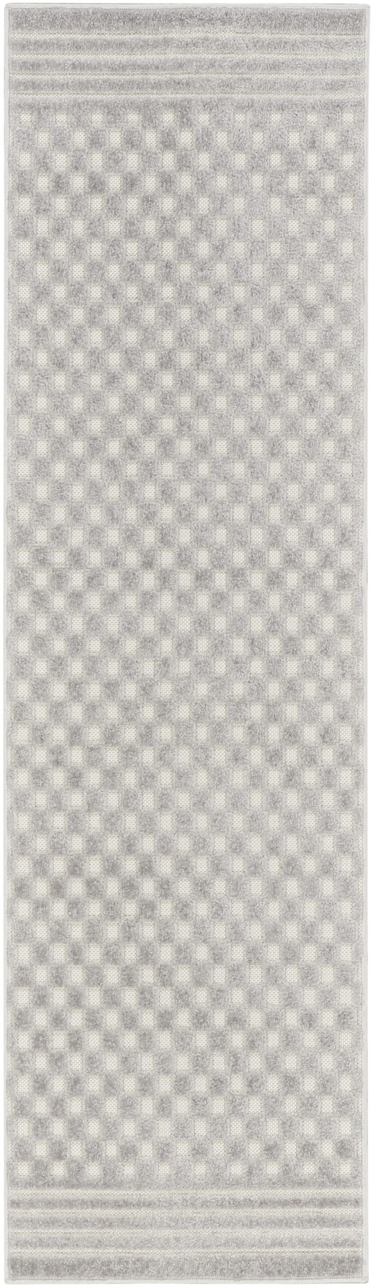 Nourison Care Free CAF02 Light Grey Area Rug