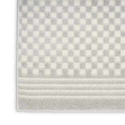 Alternative view of Nourison Care Free CAF02 Light Grey Area Rug