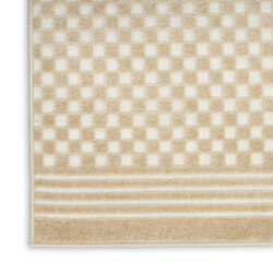Alternative view of Nourison Care Free CAF02 Taupe Area Rug