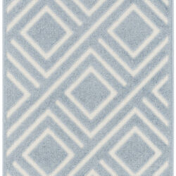 Nourison Care Free CAF03 Blue Area Rug