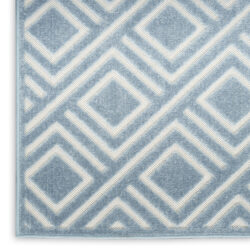 Alternative view of Nourison Care Free CAF03 Blue Area Rug