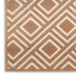 Alternative view of Nourison Care Free CAF03 Copper Area Rug
