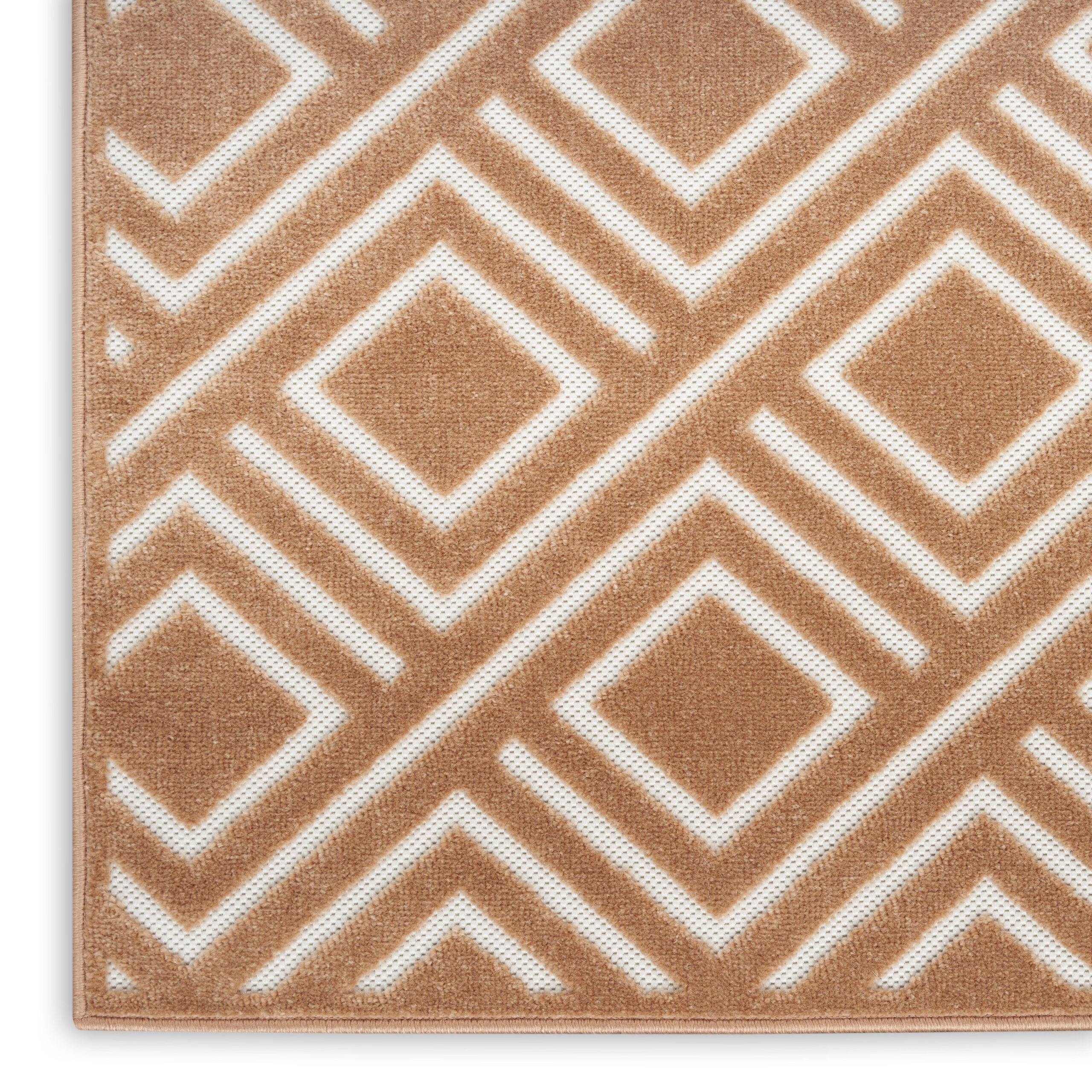 Nourison Care Free CAF03 Copper Area Rug - Image 2