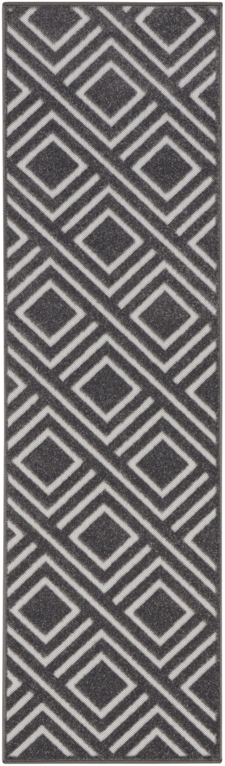 Nourison Care Free CAF03 Grey Area Rug