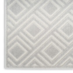 Alternative view of Nourison Care Free CAF03 Light Grey Area Rug