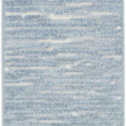 Nourison Care Free CAF04 Blue Area Rug