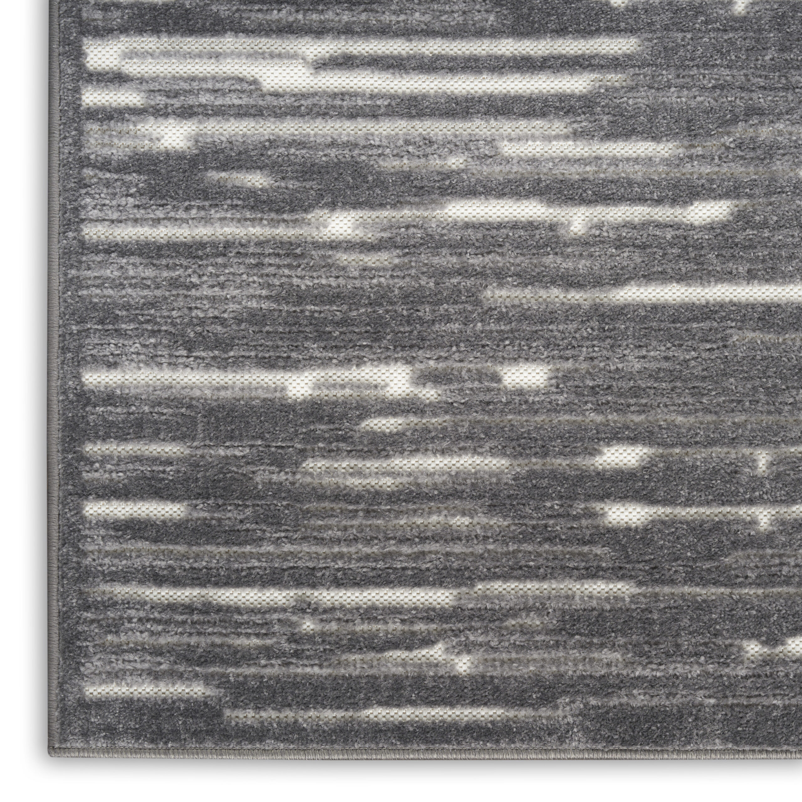 Nourison Care Free CAF04 Grey Area Rug - Image 2