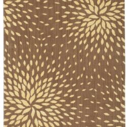 Nourison Capri CAP2 Mocha Area Rug