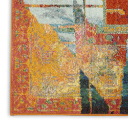 Alternative view of Nourison Celestial CES06 Stained Glass Area Rug