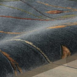 Alternative view of Nourison Cambridge CG04 Blue Area Rug