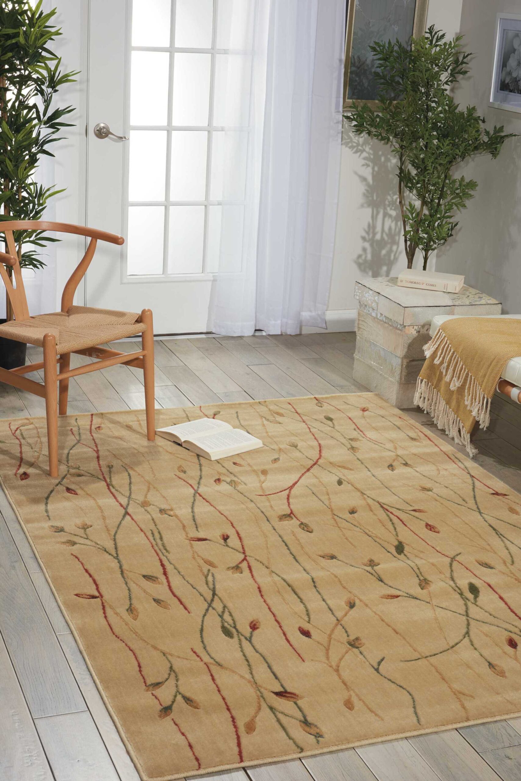 Nourison Cambridge CG04 Ivory Area Rug - Image 3
