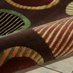 Alternative view of Nourison Cambridge CG06 Chocolate Area Rug
