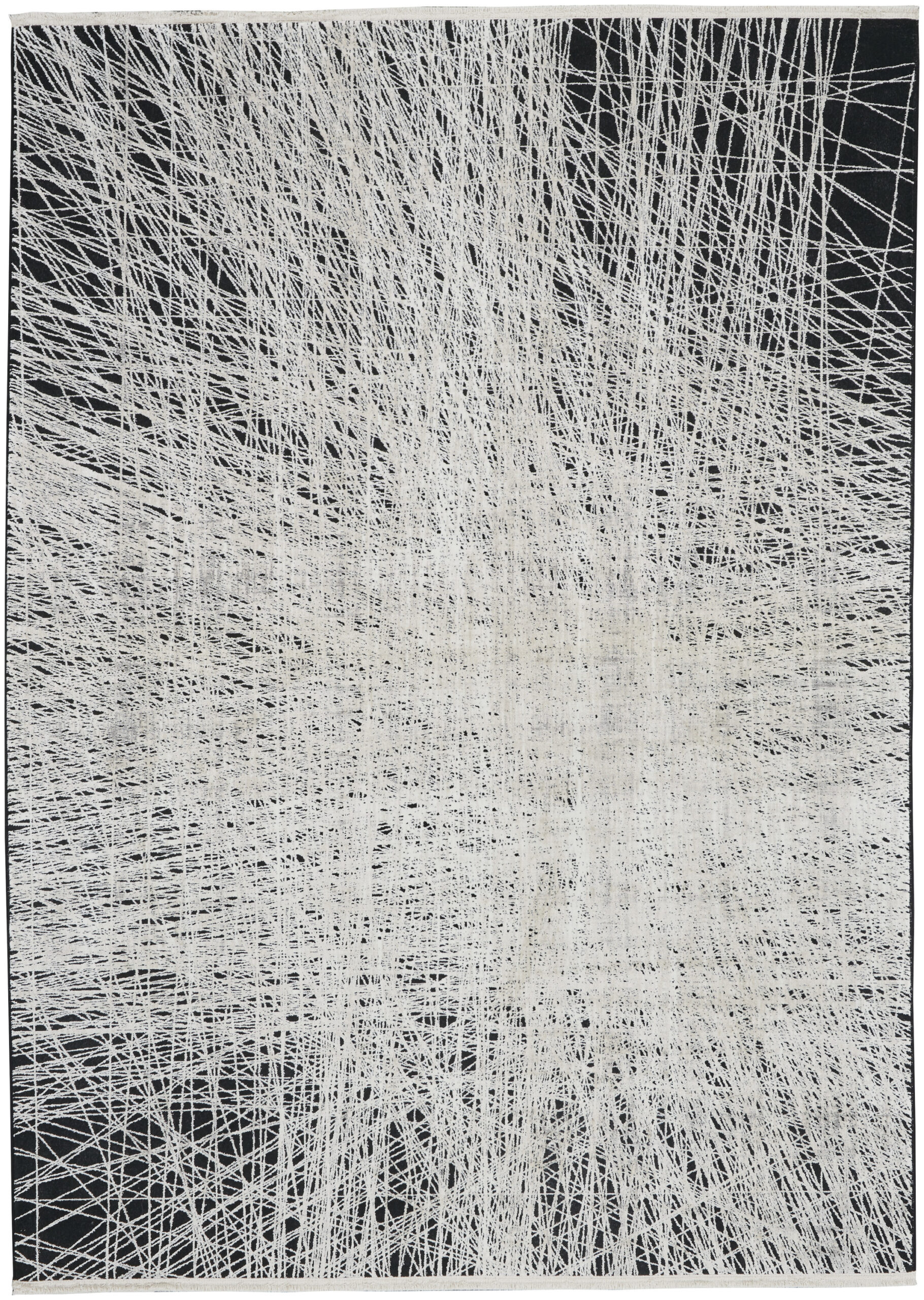 Calvin Klein Balian CK55 Black Silver Area Rug