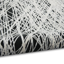 Alternative view of Calvin Klein Balian CK55 Black Silver Area Rug
