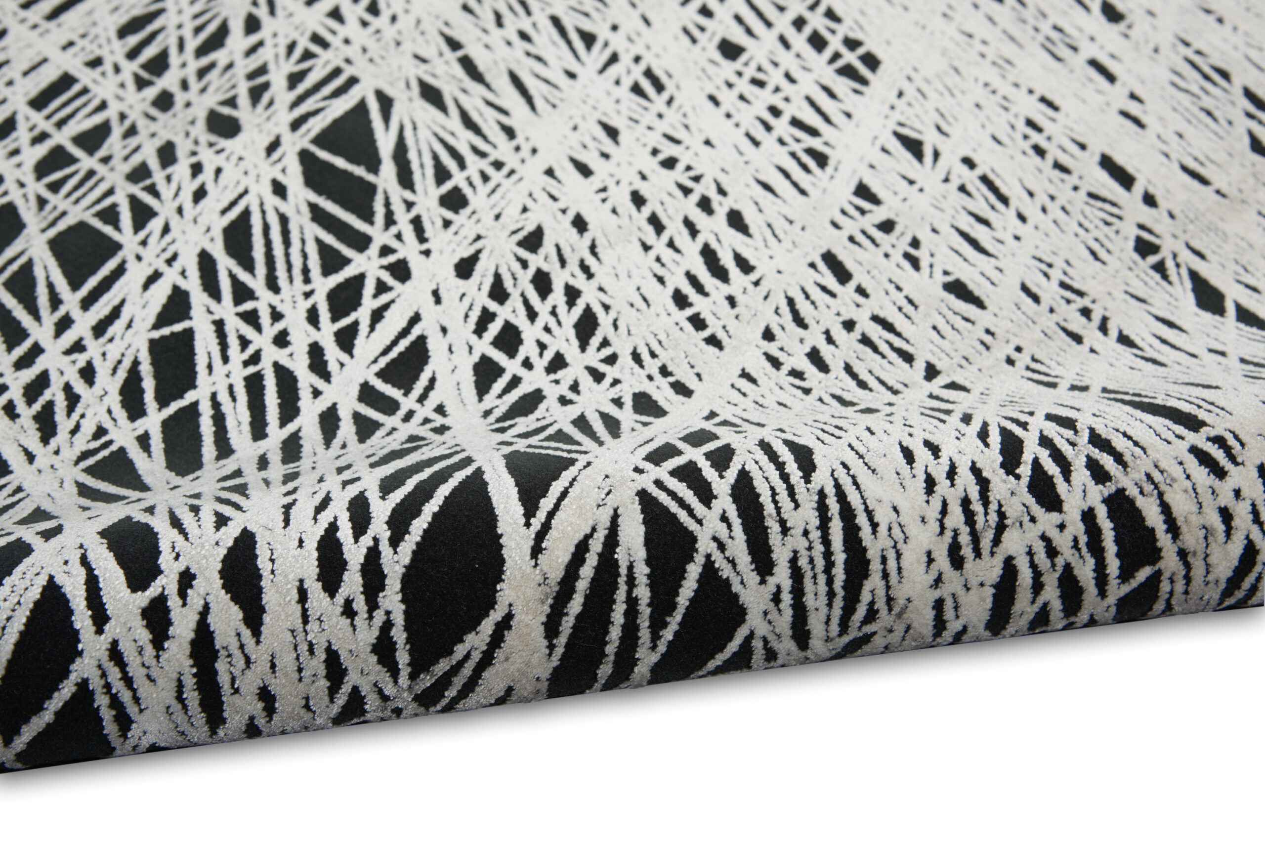 Calvin Klein Balian CK55 Black Silver Area Rug - Image 2