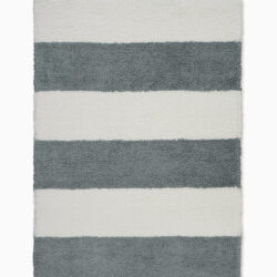 Calvin Klein Chicago Shag CK722 White/Grey Area Rug