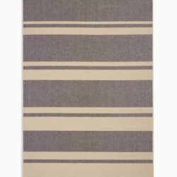Calvin Klein San Diego CK730 Beige Black Area Rug