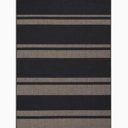Calvin Klein San Diego CK730 Black Beige Area Rug