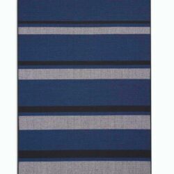 Calvin Klein San Diego CK730 Cobalt Black Area Rug