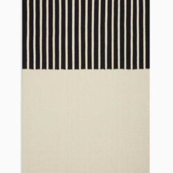 Calvin Klein Nashville CK750 Ivory Black Area Rug