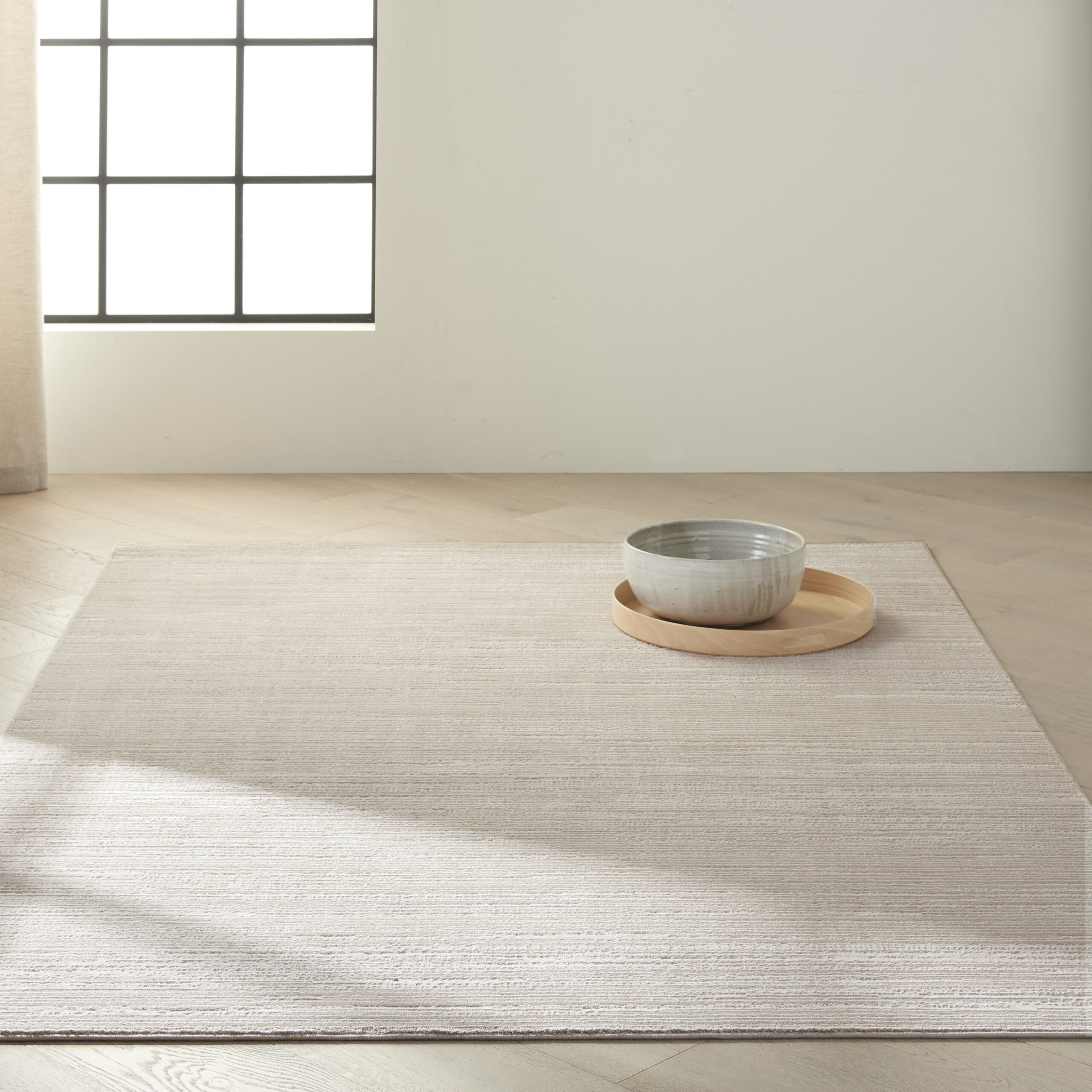 Calvin Klein Orlando CK851 Cream Area Rug - Image 4