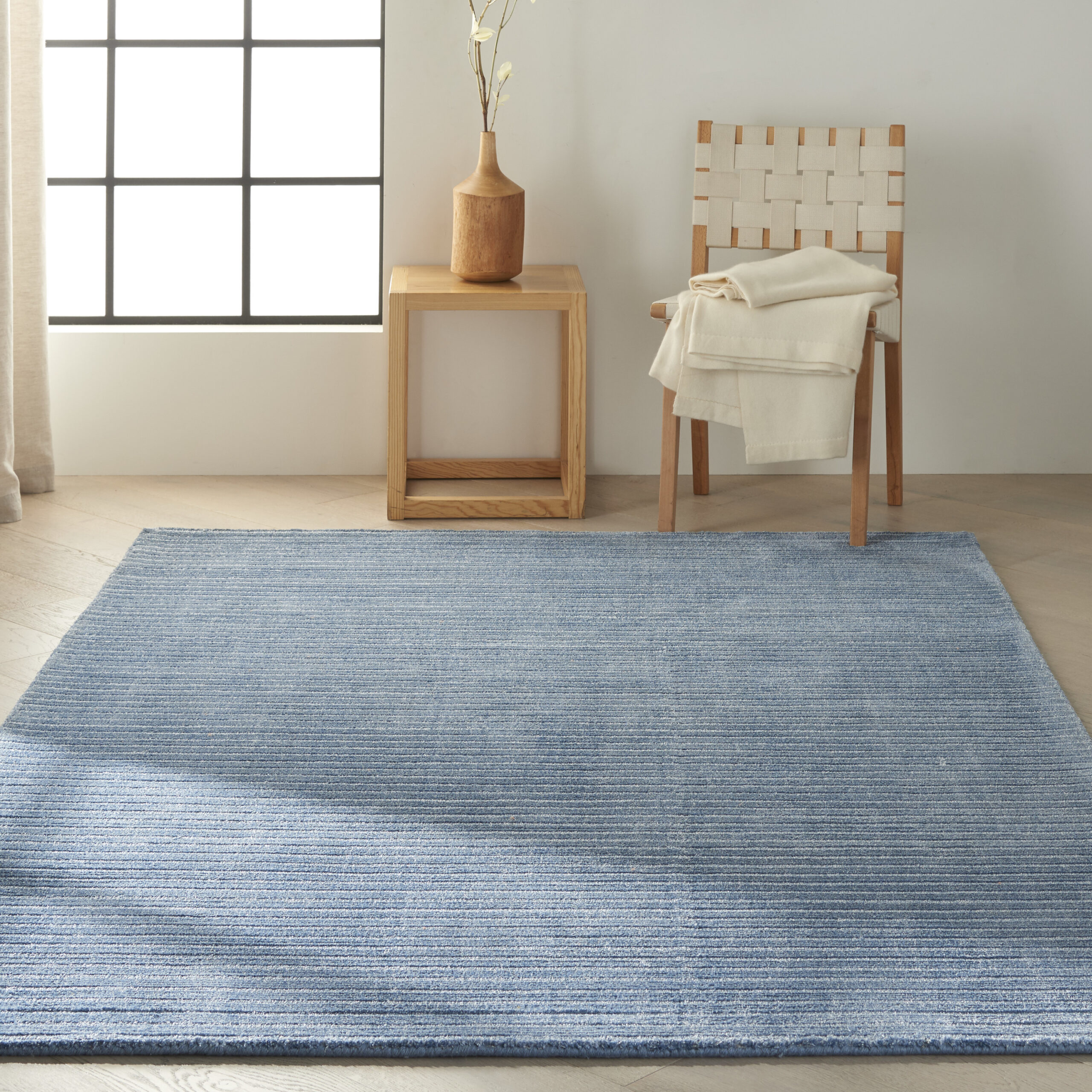 Calvin Klein Newark CK860 Blue Area Rug - Image 4