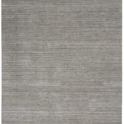 Calvin Klein Abyss CK990 Silver Grey Area Rug