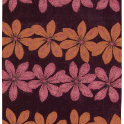 Nourison Contour CON16 Plum Area Rug