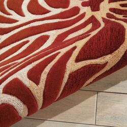 Alternative view of Nourison Contour CON25 Flame Area Rug