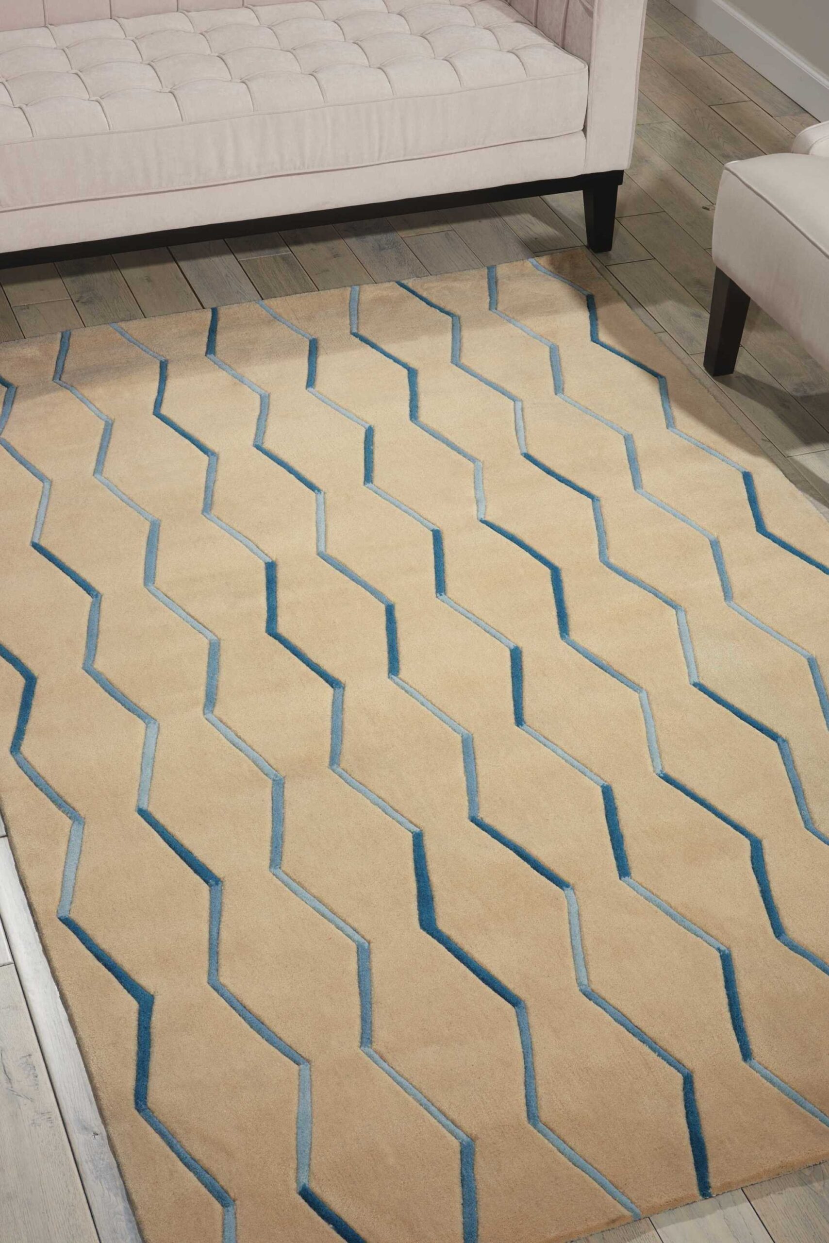 Nourison Contour CON43 Ivory Area Rug - Image 3