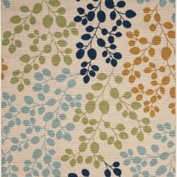 Nourison Caribbean CRB01 Ivory Area Rug