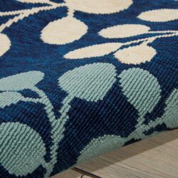 Alternative view of Nourison Caribbean CRB01 Navy Area Rug