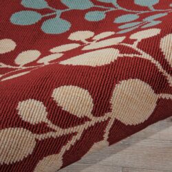 Alternative view of Nourison Caribbean CRB01 Rust Area Rug