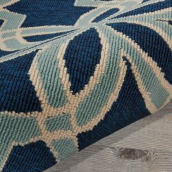 Alternative view of Nourison Caribbean CRB05 Navy Area Rug
