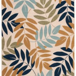 Nourison Caribbean CRB06 Ivory Area Rug