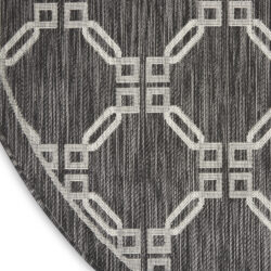 Alternative view of Nourison Country Side CTR02 Charcoal Area Rug