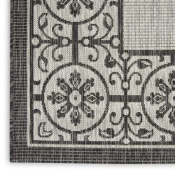 Alternative view of Nourison Country Side CTR03 Ivory/Charcoal Area Rug