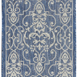 Nourison Country Side CTR04 Denim Area Rug