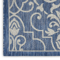 Alternative view of Nourison Country Side CTR04 Denim Area Rug