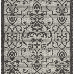 Nourison Country Side CTR04 Ivory/Charcoal Area Rug