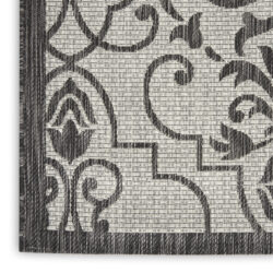 Alternative view of Nourison Country Side CTR04 Ivory/Charcoal Area Rug