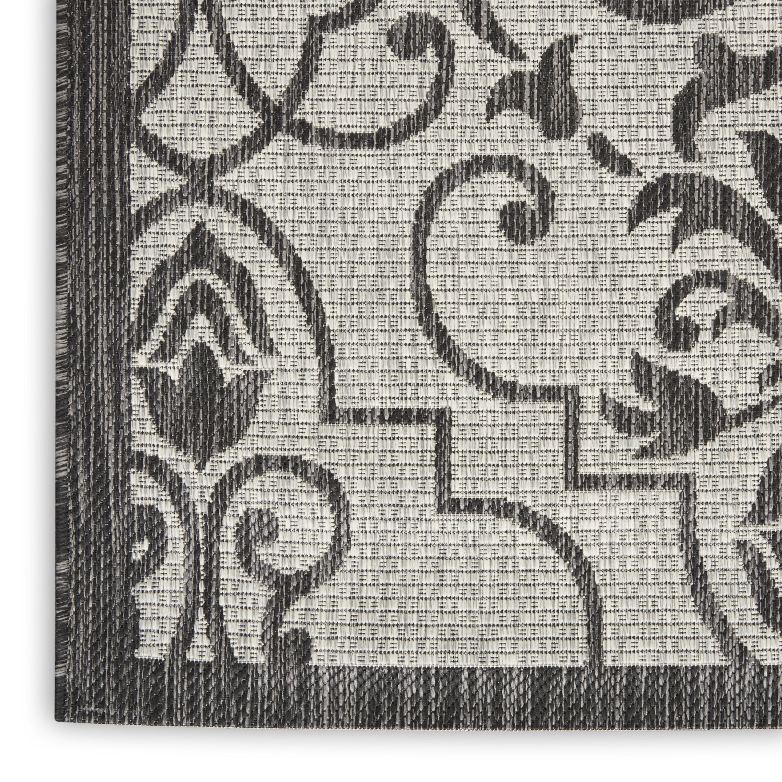 Nourison Country Side CTR04 Ivory/Charcoal Area Rug - Image 2