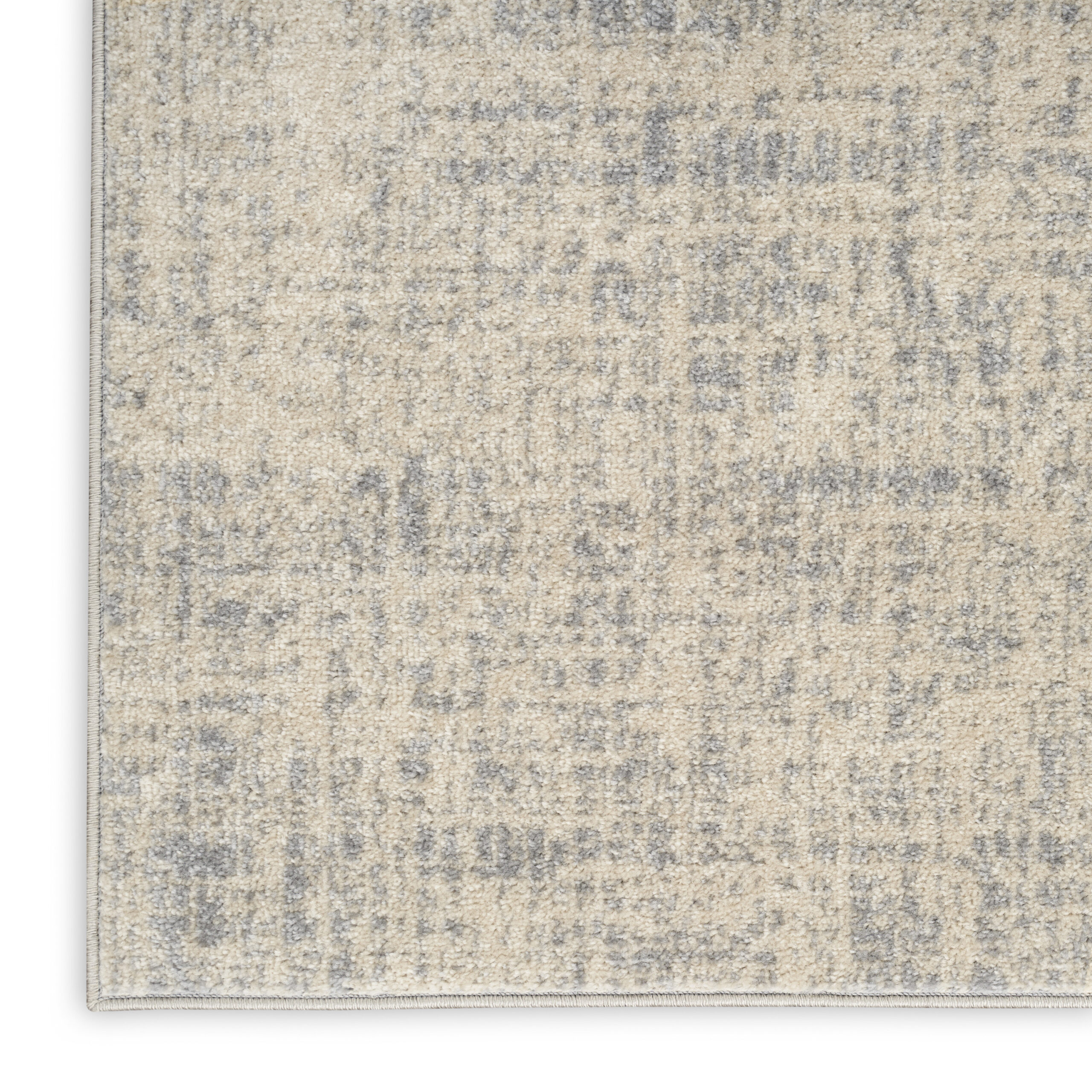 Calvin Klein CK030 Currents CUR01 Beige Grey Area Rug - Image 2
